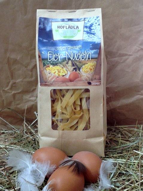 Handgemachte Frischei-Nudeln vom Hoflädla in Grund bei Münchberg